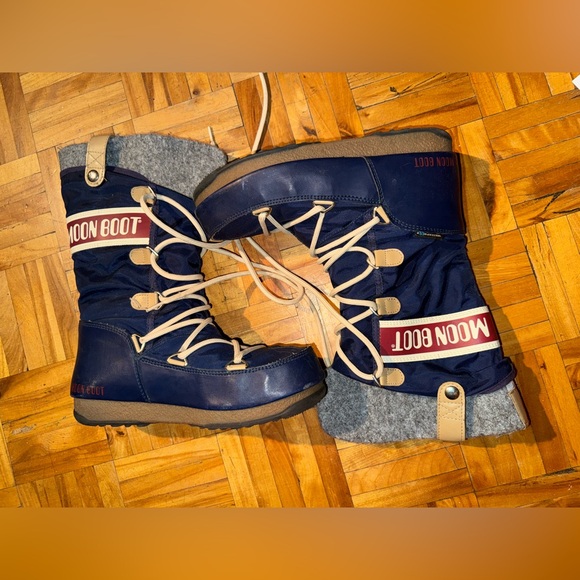 Navy moon boot - Picture 2 of 7